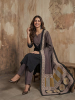 Black Woman Cotton Kurti thumbnail 3