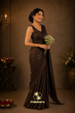 Coffee Crush Beads Butti Saree thumbnail 7