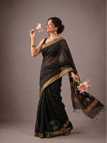 KAALA RATRI - Premium Maheshwari Cotton Silk thumbnail 2
