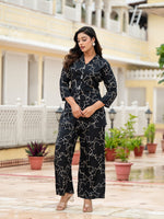 Paimara Black Printed Co-ords Sets thumbnail 2