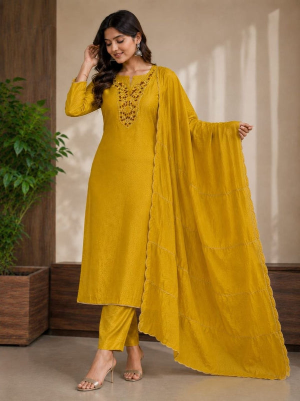 Paimara Royal Kanjivaram Silk Designer Kurthi Set