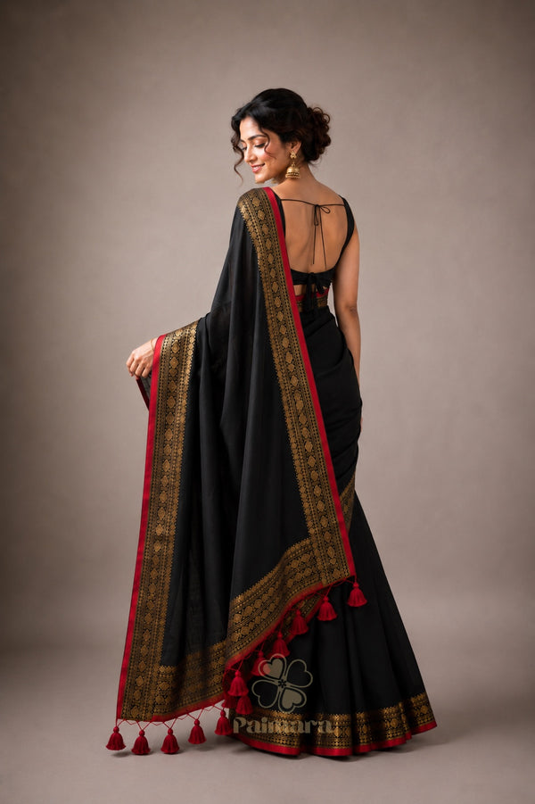 KAALA NOKSA Premium  Mul Cotton Saree