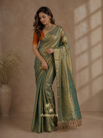 Zarna Tissue saree thumbnail 4