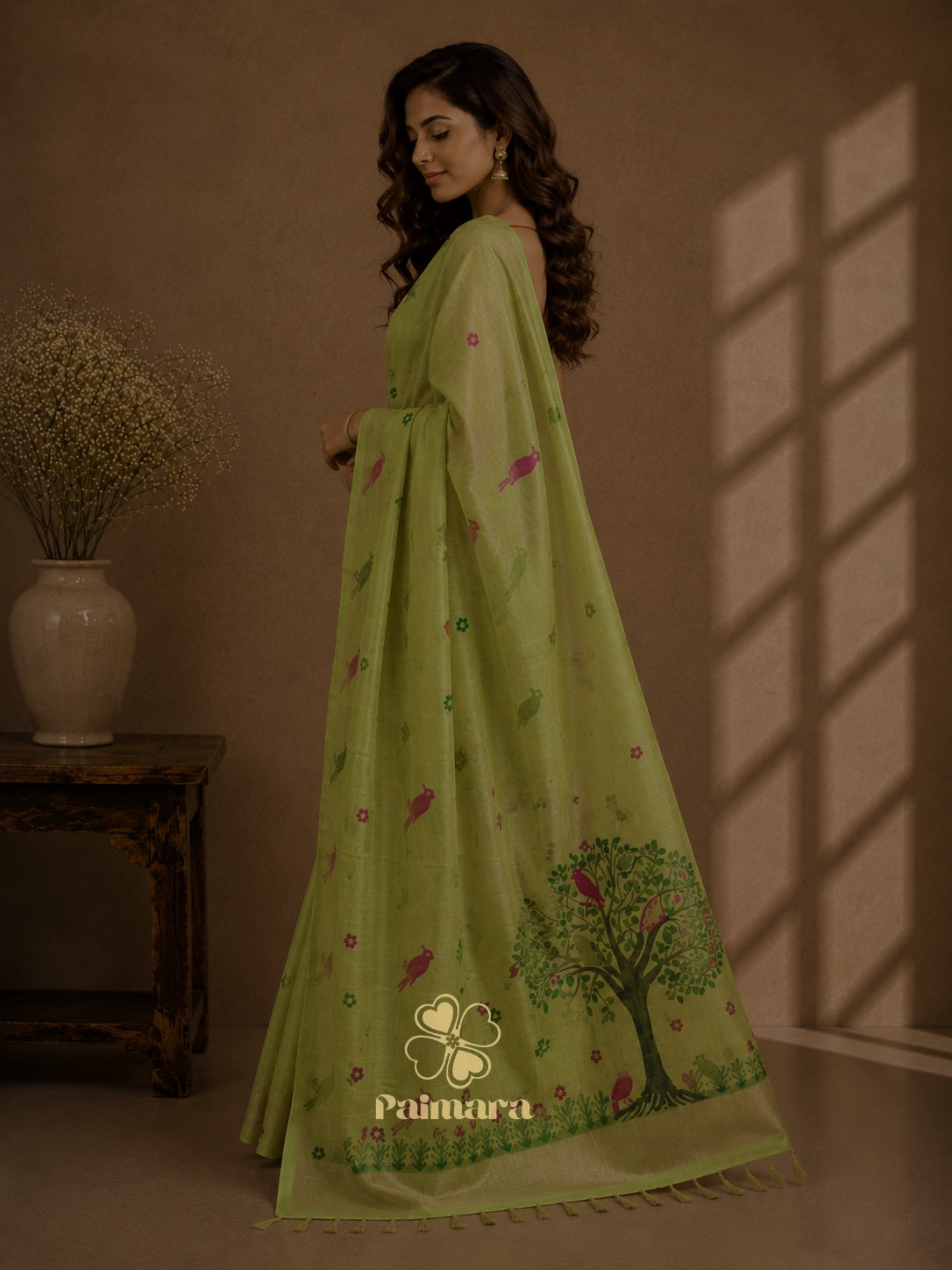 Aranya muga saree
