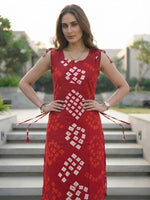 Traditional Bandhani  Kurthi Top thumbnail 6