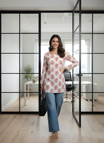 White Rayon Fancy Tunic & Top thumbnail 3