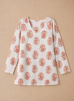 White Rayon Fancy Tunic & Top thumbnail 5