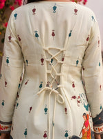 Cream Cotton Kalamkari  Top thumbnail 7