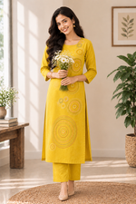 Sunehri Chakra Dabu Co-ord Set thumbnail 1