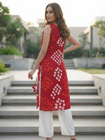 Traditional Bandhani  Kurthi Top thumbnail 2